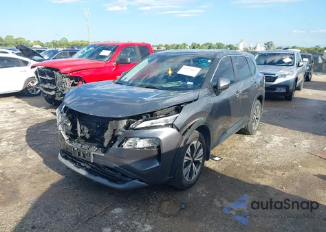 2022 Nissan Rogue Sv Fwd z USA, uszkodzony, nr VIN 5N1BT3BA0NC671760